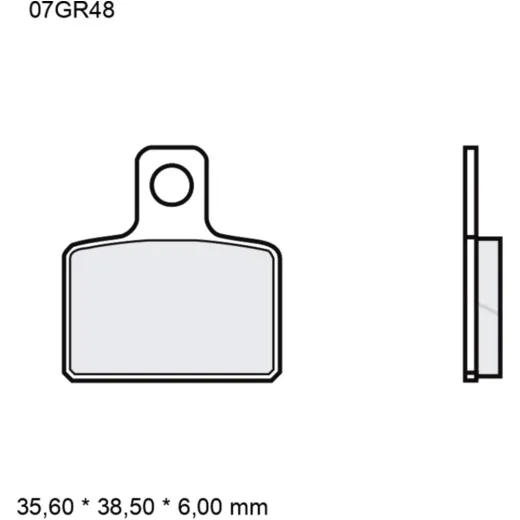 Bremsklotz Sinter SX Brembo Alternative: 7323272