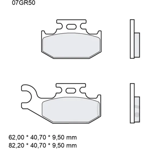 Bremsklotz Sinter SD Brembo Alternative: 7325681