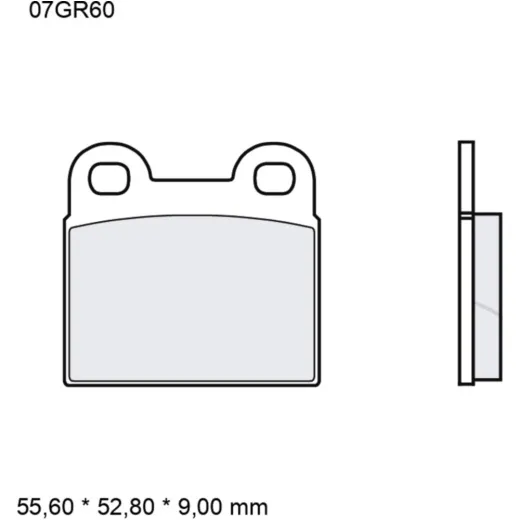 BRAKE PADS CARBON CERAMIC ROAD BREMBO