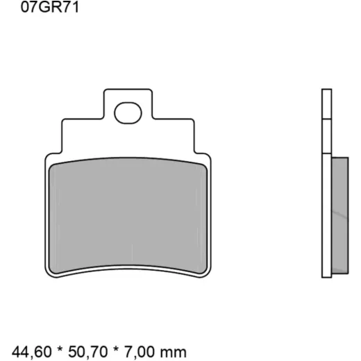 Bremsklotz Sinter SD Brembo Alternative: 7370154