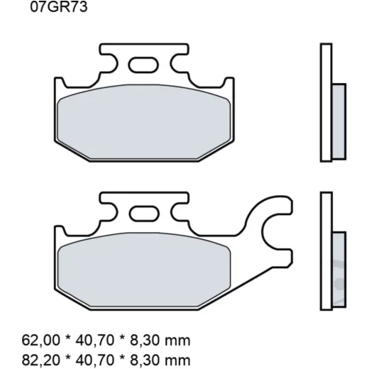 Bremsklotz Sinter SD Brembo Alternative: 7322134