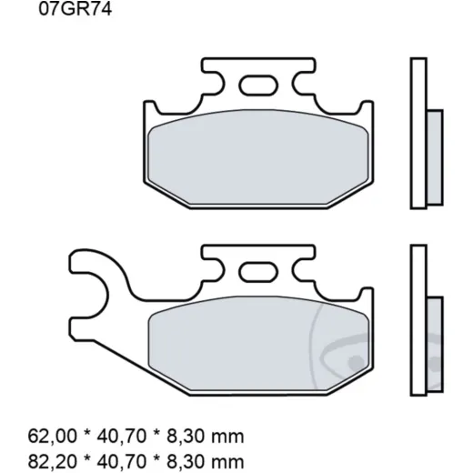 Bremsklotz Sinter SD Brembo Alternative: 7322159
