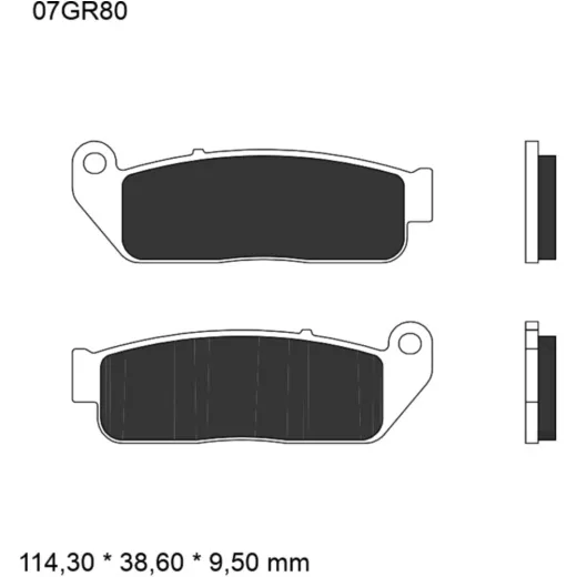 BRAKE PADS CARBON CERAMIC ROAD CC BREMBO