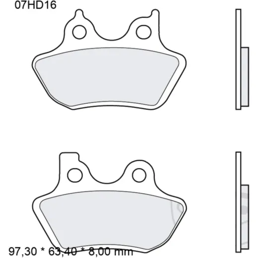 Bremsklotz Carbon Keramik CC Brembo Alternative: 7320971