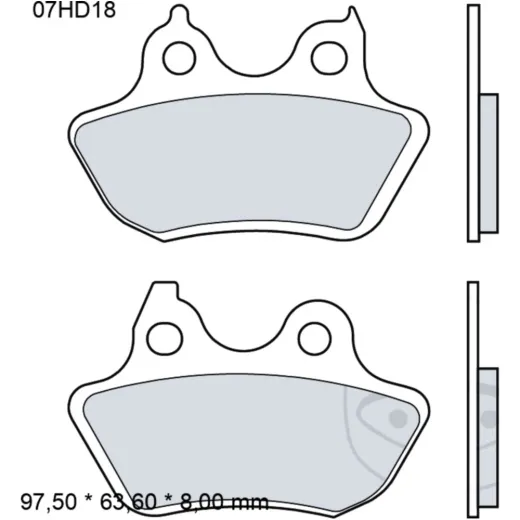 Bremsklotz Carbon Keramik CC Brembo Alternative: 7322480