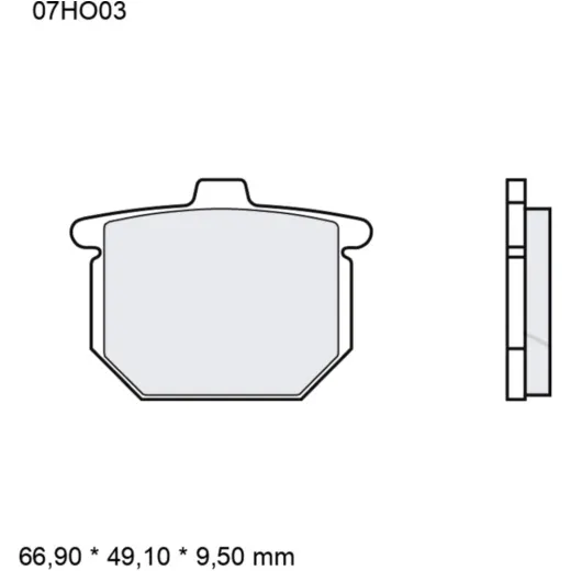 Bremsklotz Carbon Keramik Brembo Alternative: 7326630