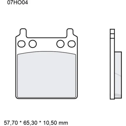 Bremsklotz Carbon Keramik Brembo Alternative: 7326143