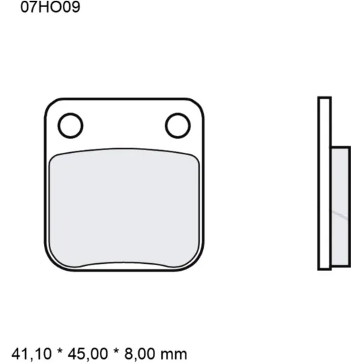 Bremsklotz Sinter SD Brembo Alternative: 7322738