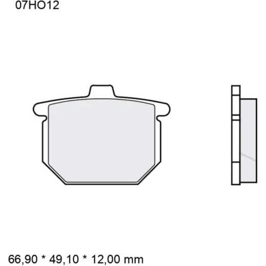 Bremsklotz Carbon Keramik Brembo Alternative: 7326135