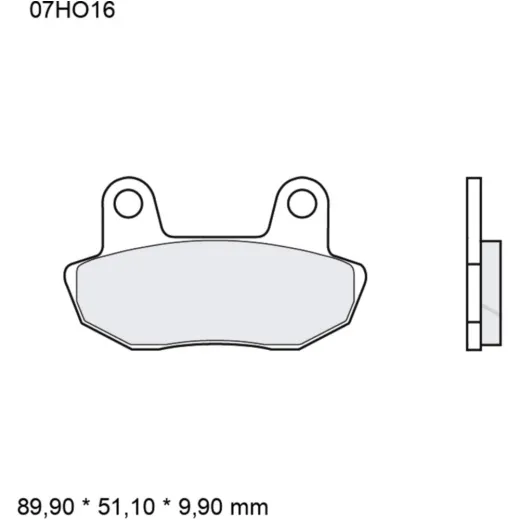 Bremsklotz Carbon Keramik Brembo Alternative: 7326960