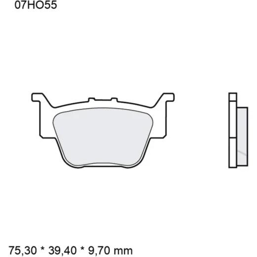 Bremsklotz Sinter SD Brembo Alternative: 7325756