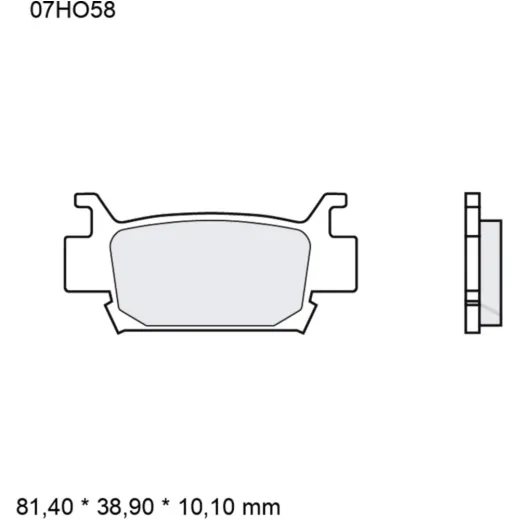 Bremsklotz Sinter SD Brembo Alternative: 7370097