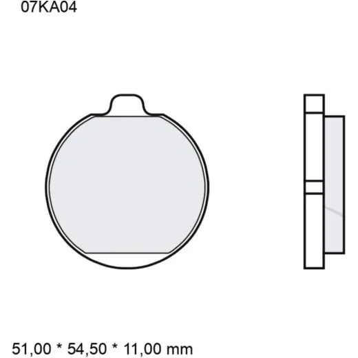 Bremsklotz Carbon Keramik Brembo Alternative: 7326739