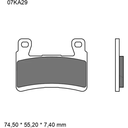 Bremsklotz Carbon Keramik RC Brembo Alternative: 7320004 1221331