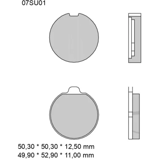Bremsklotz Carbon Keramik Brembo Alternative: 7326283