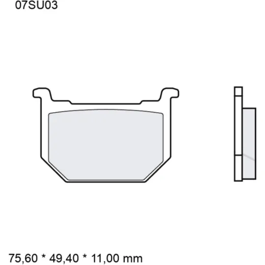 Bremsklotz Carbon Keramik Brembo Alternative: 7326556