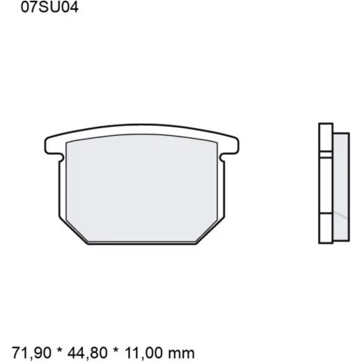 Bremsklotz Carbon Keramik Brembo Alternative: 7326549