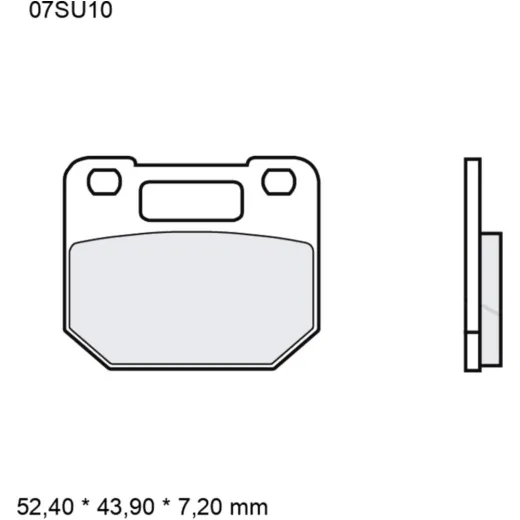 Bremsklotz Carbon Keramik Brembo Alternative: 7325400