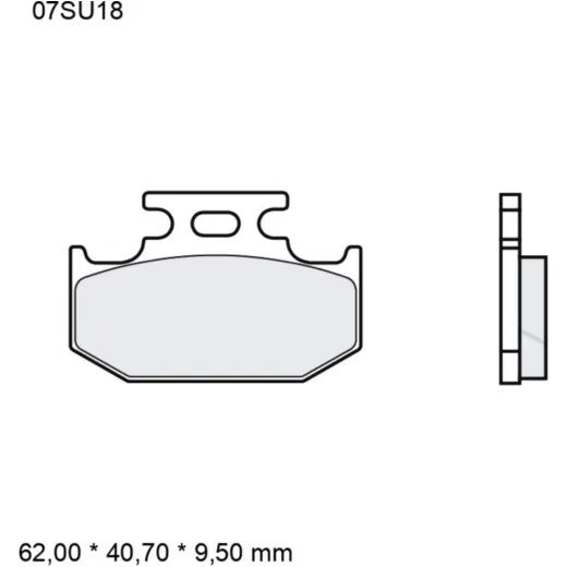 Bremsklotz Sinter SD Brembo Alternative: 7377112