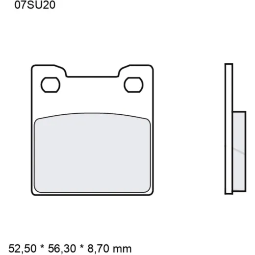 Bremsklotz Sinter hinten SP Brembo Alternative: 7377617