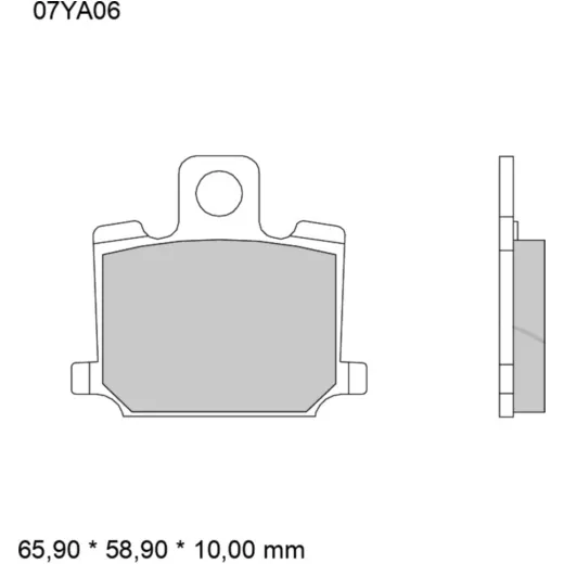 Bremsklotz Carbon Keramik Brembo Alternative: 7320048