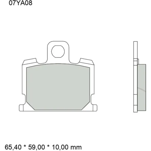 Bremsklotz Carbon Keramik Brembo Alternative: 7326796