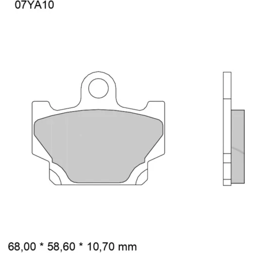 Bremsklotz Carbon Keramik Brembo Alternative: 7326903