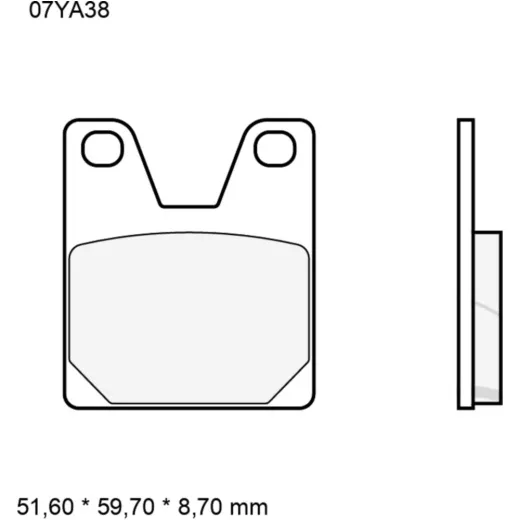 Bremsklotz Sinter hinten SP Brembo Alternative: 7320591