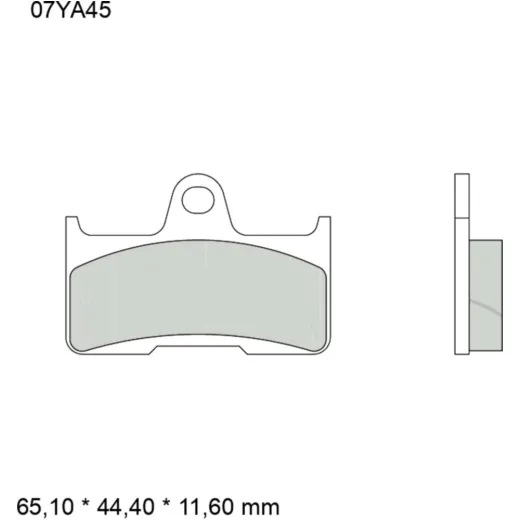 Bremsklotz Sinter SD Brembo Alternative: 7320419