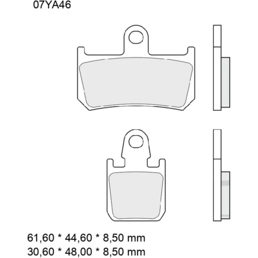 Bremsklotz Carbon Keramik RC Brembo Alternative: 7320011