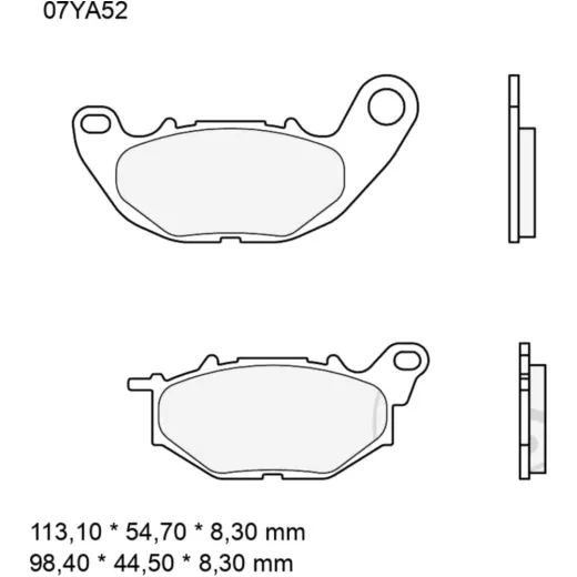 Bremsklotz Carbon Keramik CC Brembo Alternative: 7320107