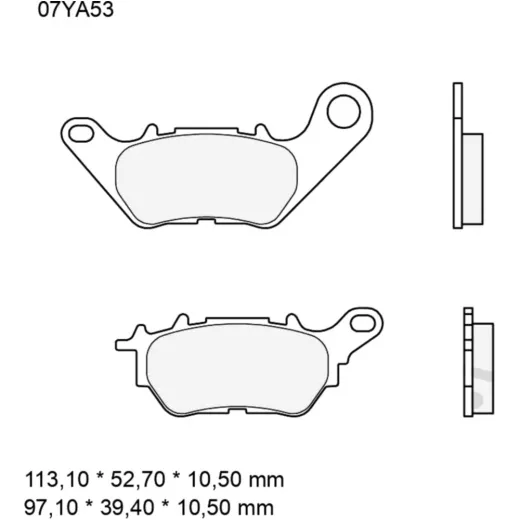 Bremsklotz Carbon Keramik CC Brembo Alternative: 7320108
