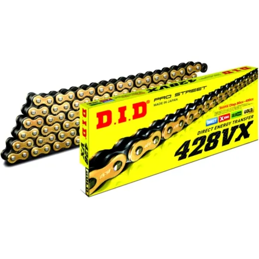 Motorradkette Antriebskette DID X-Ringkette G&B428VX Meter