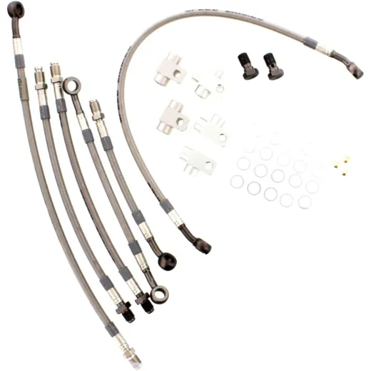 Bremsleitung Bremsschlauch Stahlflex Kit JMP