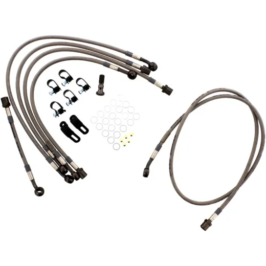 Bremsleitung Bremsschlauch Stahlflex Kit JMP 62HO2736