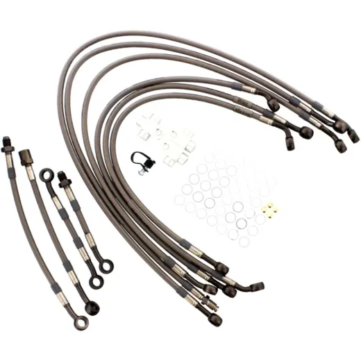 Bremsleitung Bremsschlauch Stahlflex Kit JMP 62HO27810