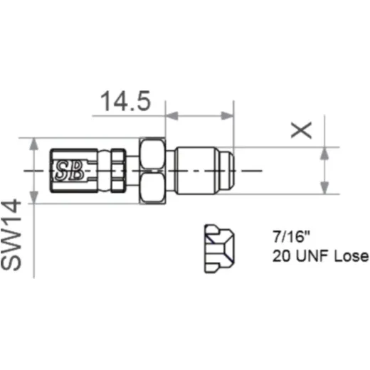external thread movable Vario