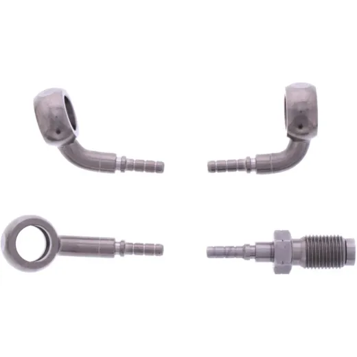 BRAIDED STEEL BRAKE HOSE KIT