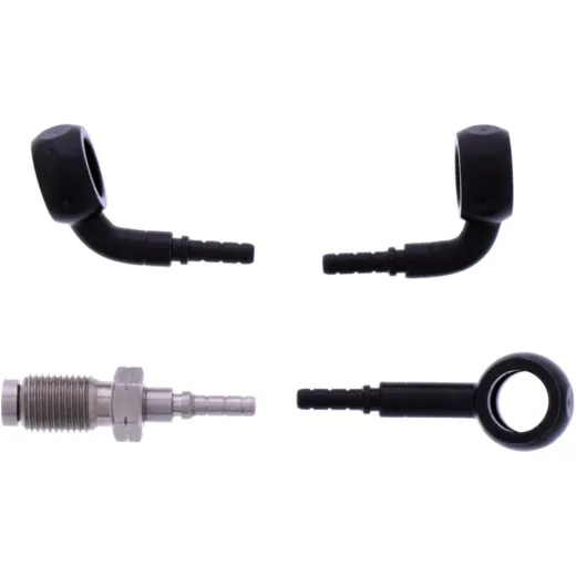 BRAIDED STEEL BRAKE HOSE KIT