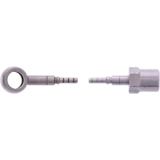 BRAIDED STEEL BRAKE HOSE KIT