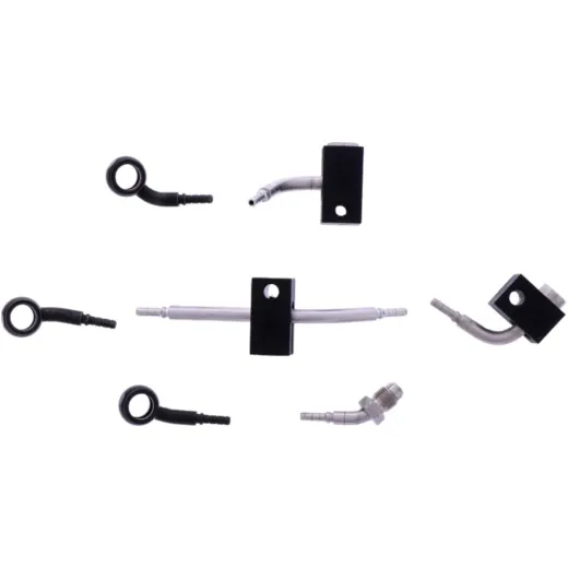 BRAIDED STEEL BRAKE HOSE KIT