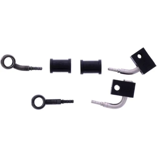 BRAIDED STEEL BRAKE HOSE KIT