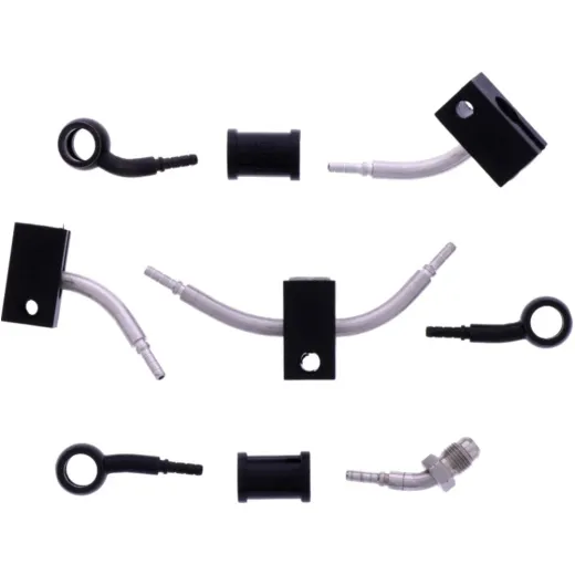 BRAIDED STEEL BRAKE HOSE KIT