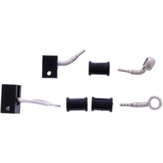 BRAIDED STEEL BRAKE HOSE KIT