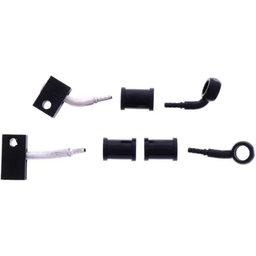 BRAIDED STEEL BRAKE HOSE KIT