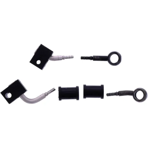 BRAIDED STEEL BRAKE HOSE KIT