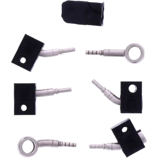 BRAIDED STEEL BRAKE HOSE KIT
