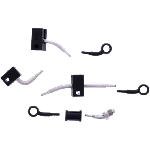 BRAIDED STEEL BRAKE HOSE KIT
