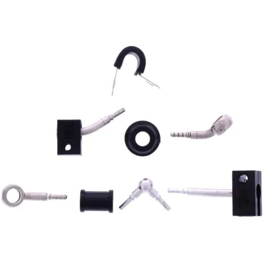 BRAIDED STEEL BRAKE HOSE KIT