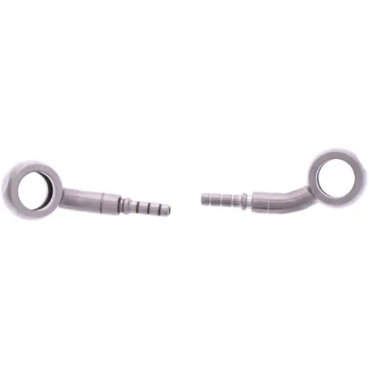 Bremsschlauch Stahlflex Kit Anschluss silber 1TLG